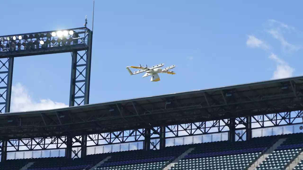 Watch a Google drone deliver beer and snacks to Denver's Coors Field