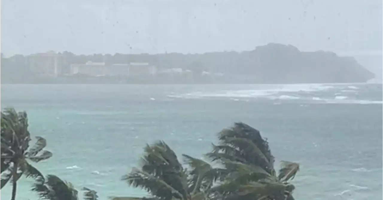 Super Typhoon Mawar clobbers Guam with fierce winds, rains