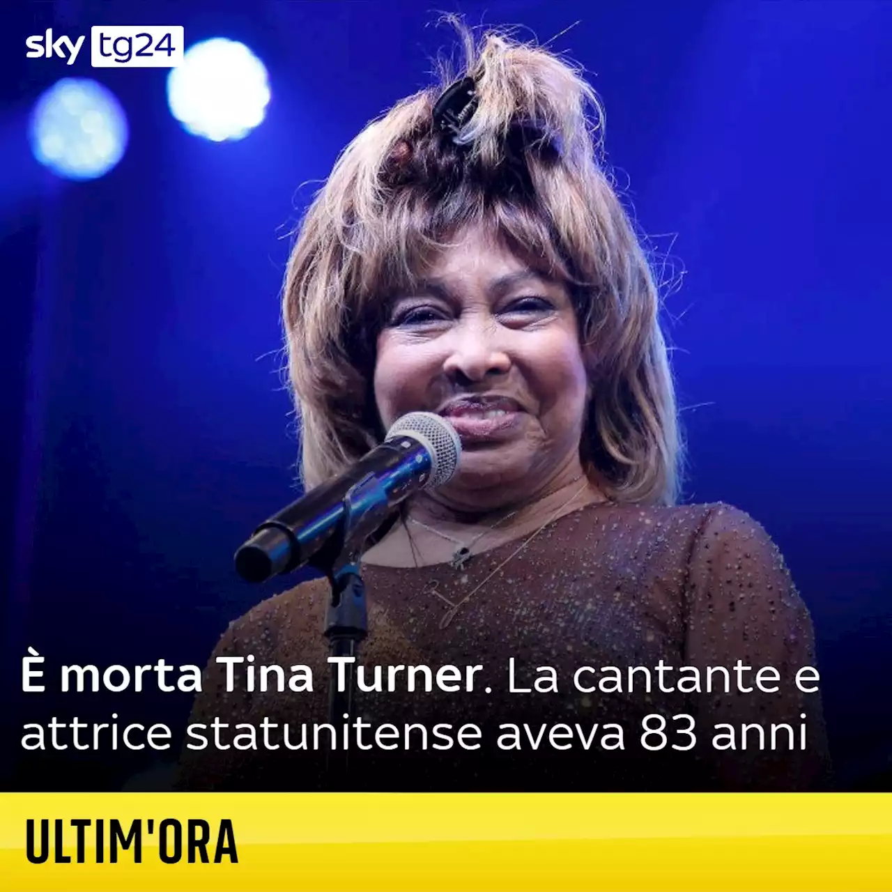 Morta Tina Turner, la cantante regina del rock aveva 83 anni