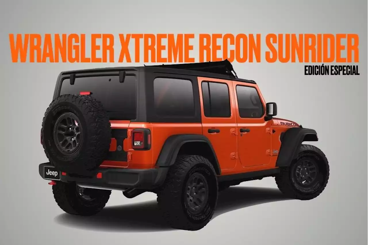 Jeep Wrangler Rubicon Xtreme Recon Sunrider llega a México