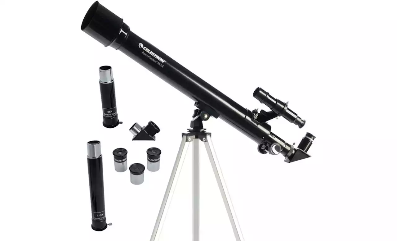 You can grab the Celestron PowerSeeker 50AZ for $50