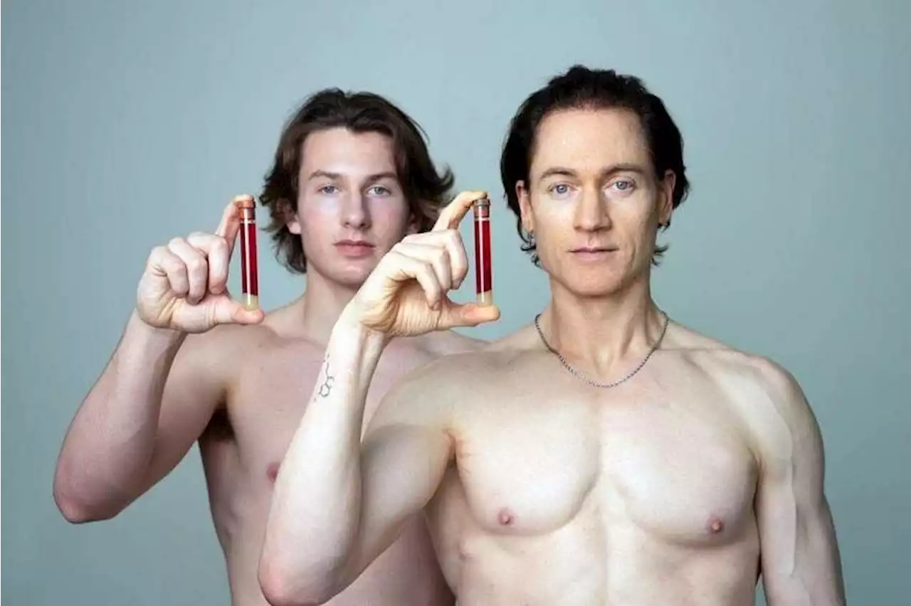 Man who spends $2.7m a year to look 18 is swopping blood with his father and son