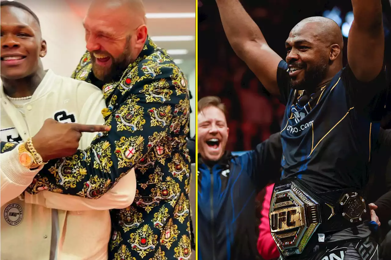 Tyson Fury tells Israel Adesanya ‘I ain’t getting in no cage’ to end Jon Jones UFC talk