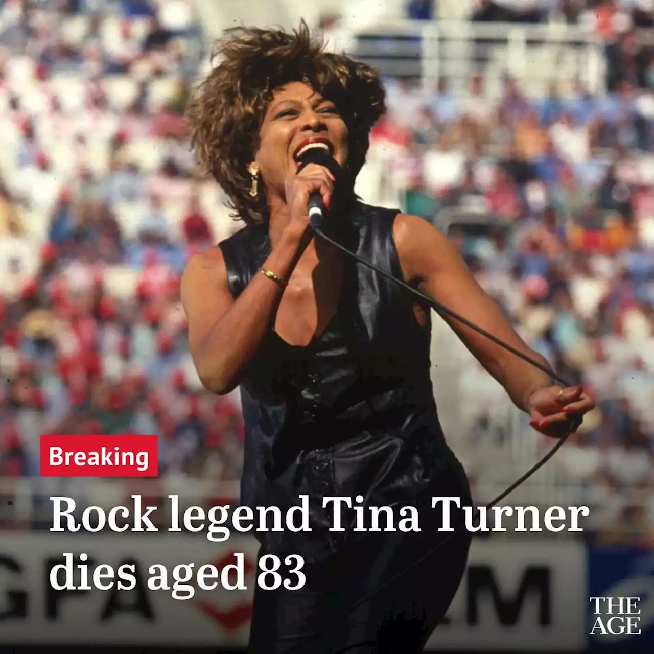 Rock legend Tina Turner, one of the top recording artists of all time, dead at 83