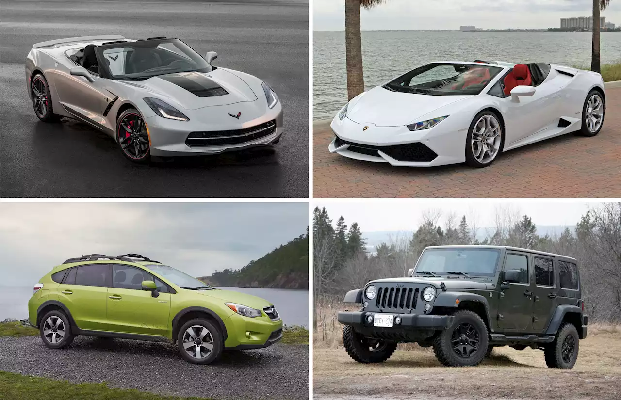 The top 10 vehicles for your automotive spring fling