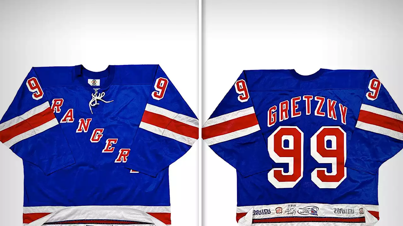 Wayne Gretzky's Record-Setting Jersey From Final NHL Game Hits Auction