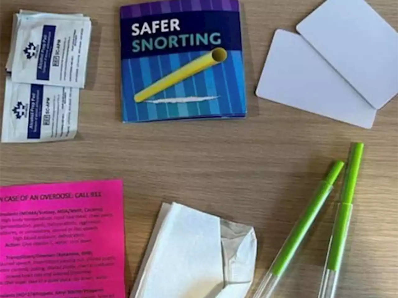 'Safer snorting kits' handed out at B.C. high school after drug presentation