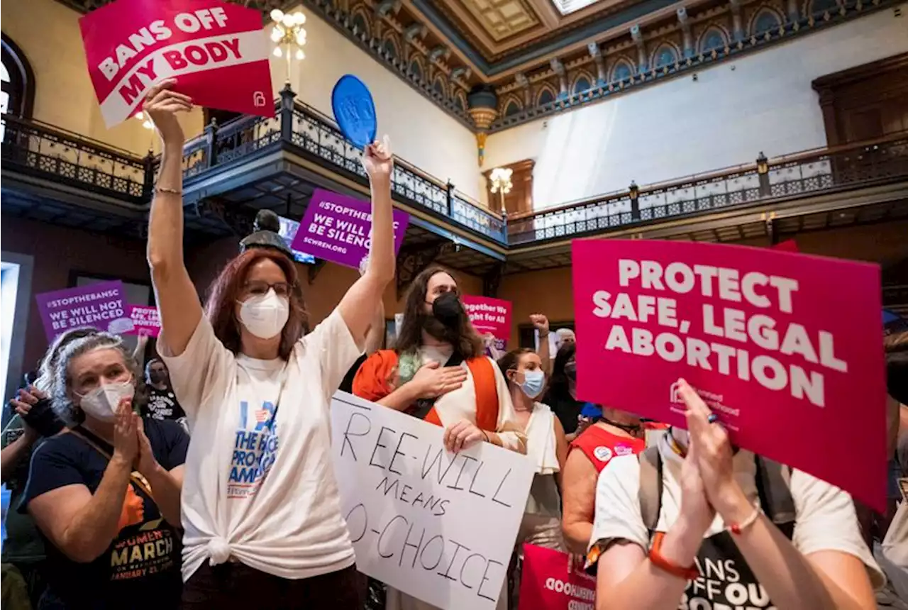 South Carolina lawmakers pass six-week abortion ban, send to governor