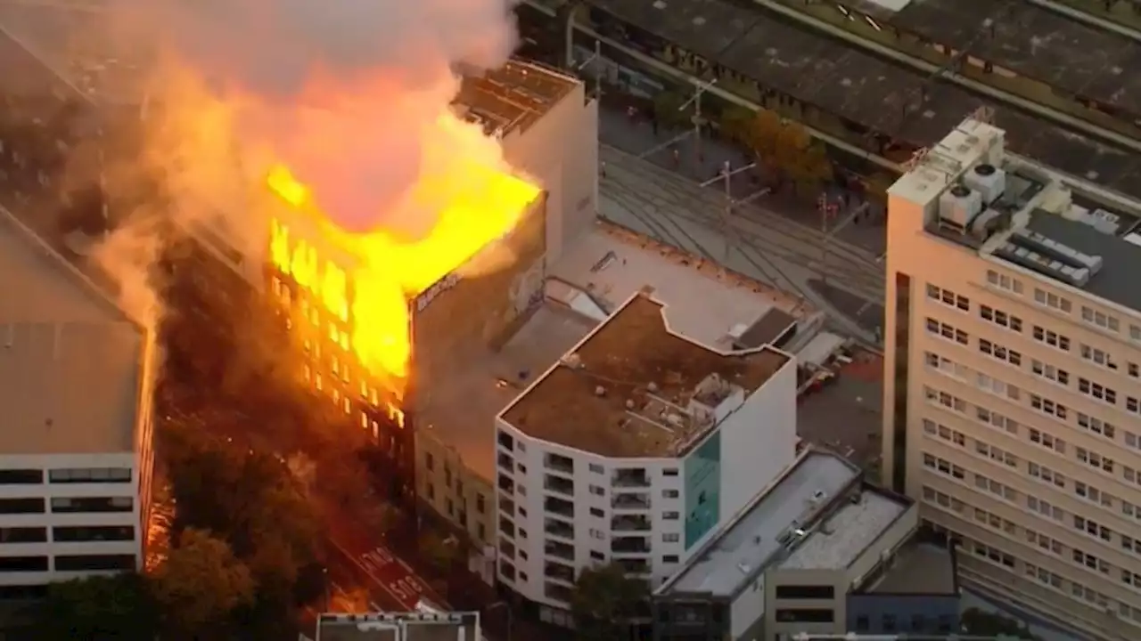 In pictures: How the Sydney fire unfolded