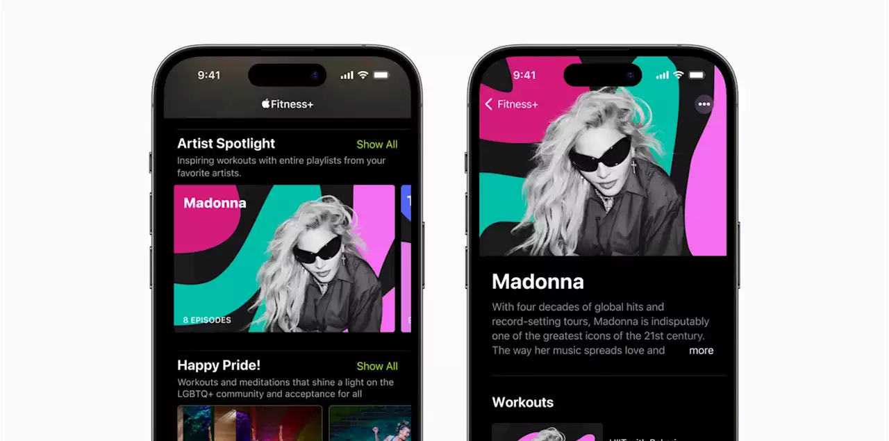 Apple Fitness Plus celebrates Pride with Madonna as Artist Spotlight