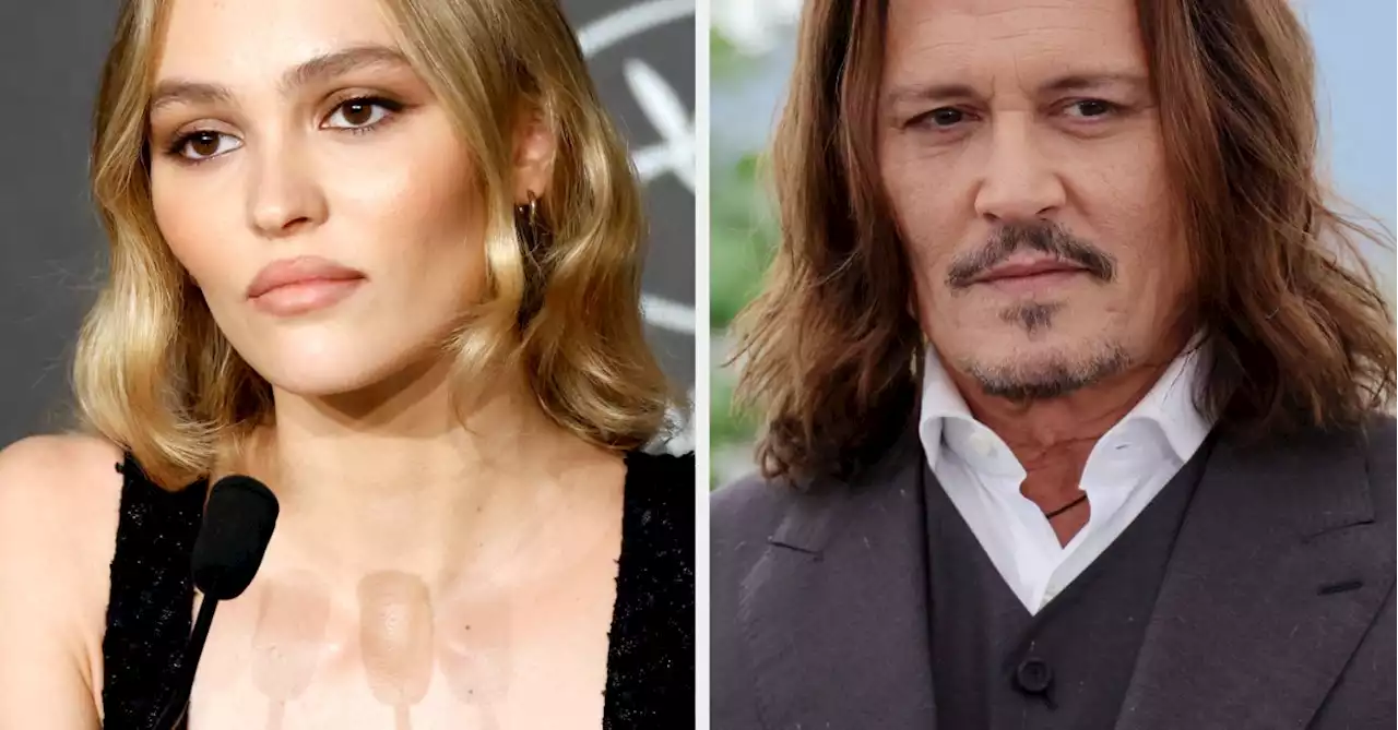 Lily-Rose Depp Made A Rare Comment About Johnny Depp And Said She’s “Super Happy” For Him Despite The Backlash Over His Standing Ovation At Cannes Film Festival