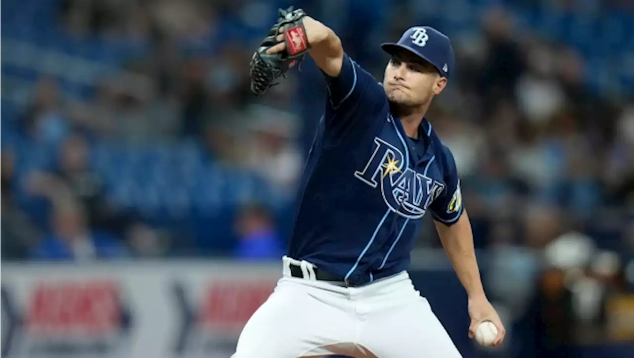 McClanahan becomes 1st 8-game winner, Rays rebound from loss to beat Blue Jays 7-3