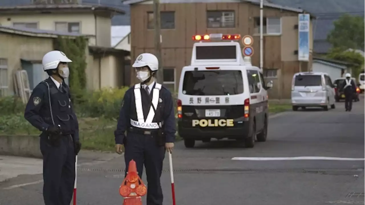 Three dead after attack in central Japan; suspect with rifle and knife holed up in building