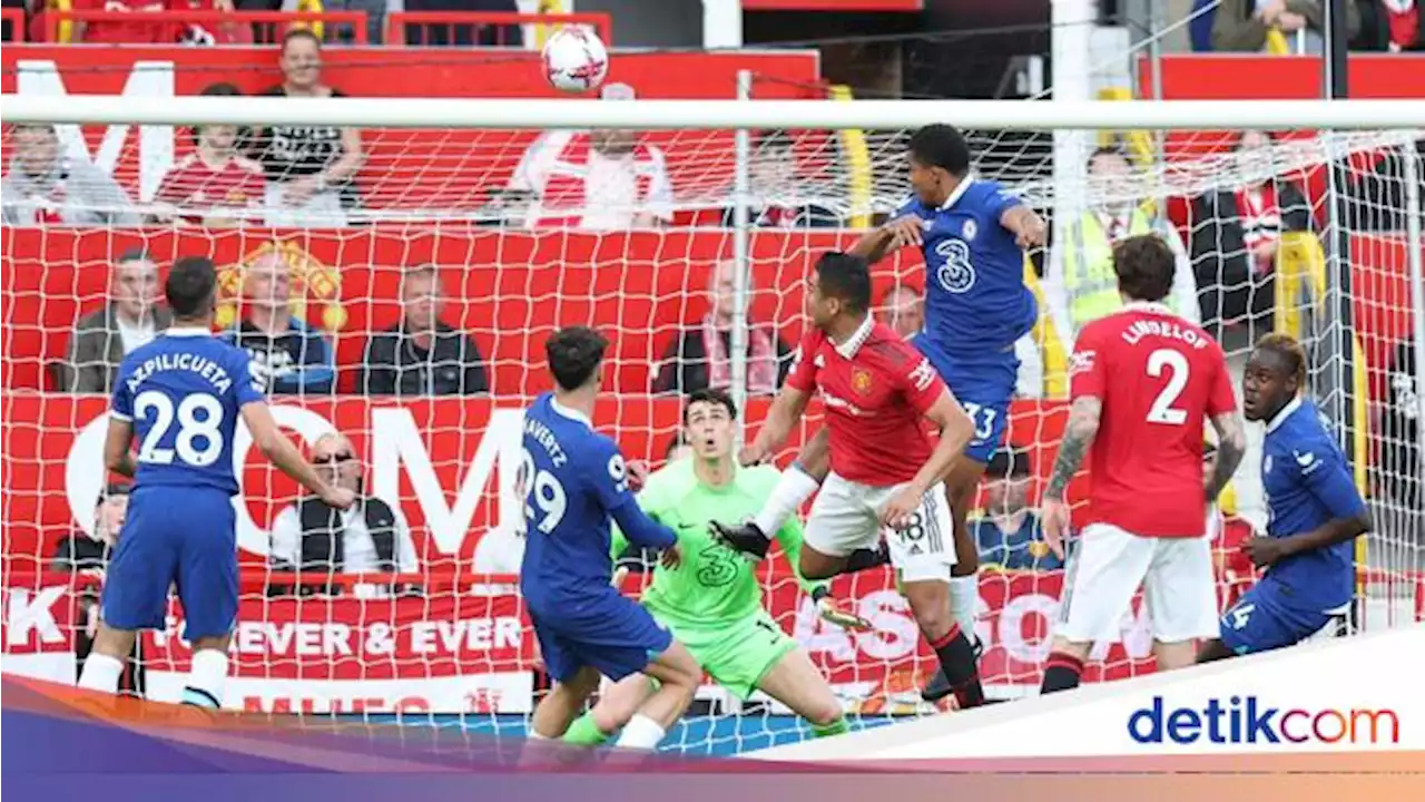 Man United Ungguli Chelsea 2-0 di Babak Pertama