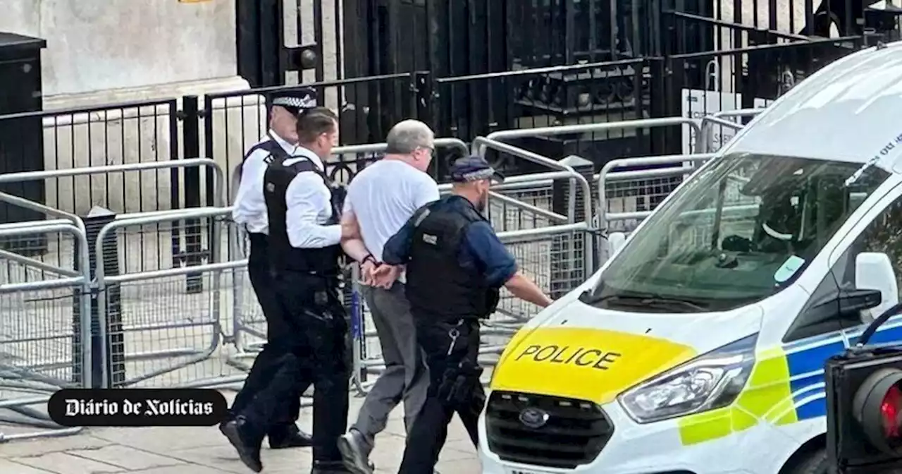 Homem embate com carro nos portões de Downing Street e é detido