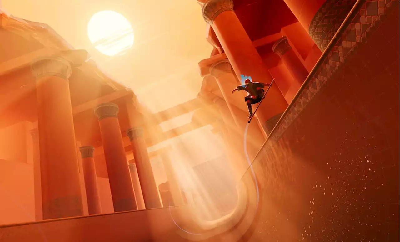 Abzû developer unveils striking desert-surfing adventure Sword of the Sea