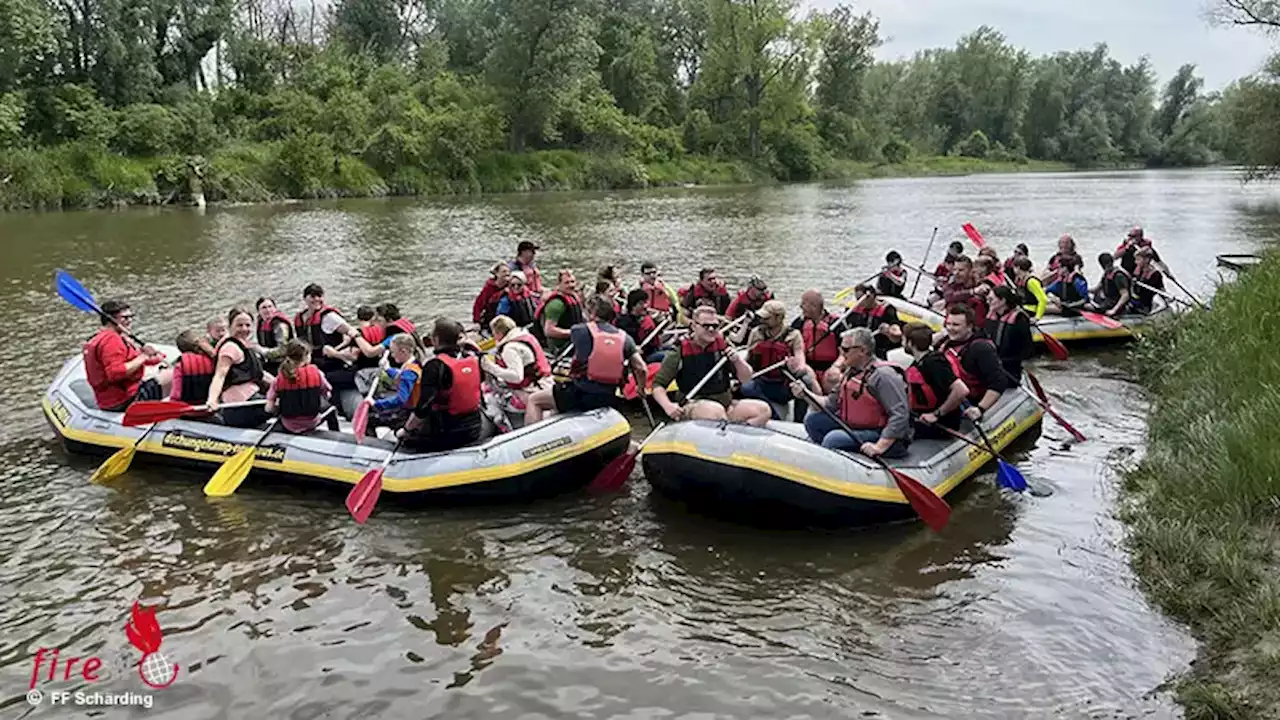 Oö: Feuerwehr Schärding feierte 150er im Kameradschaftskreis