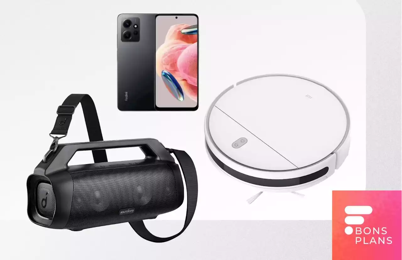 Smartphone + robot aspirateur Xiaomi en promo et enceinte puissante pas chère - les meilleurs bons plans du jour