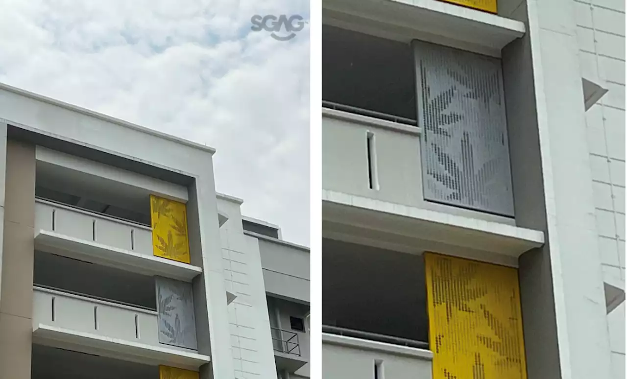 'Quite high'. HDB leaf design goes viral — again - Singapore News