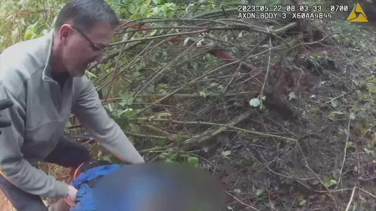 Bodycam footage shows off-duty King County sheriff’s deputy saving man from burning car