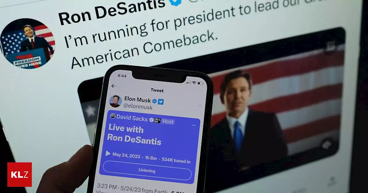 Ron DeSantis: Präsidentschaftsbewerbung auf Twitter wird zum Desaster