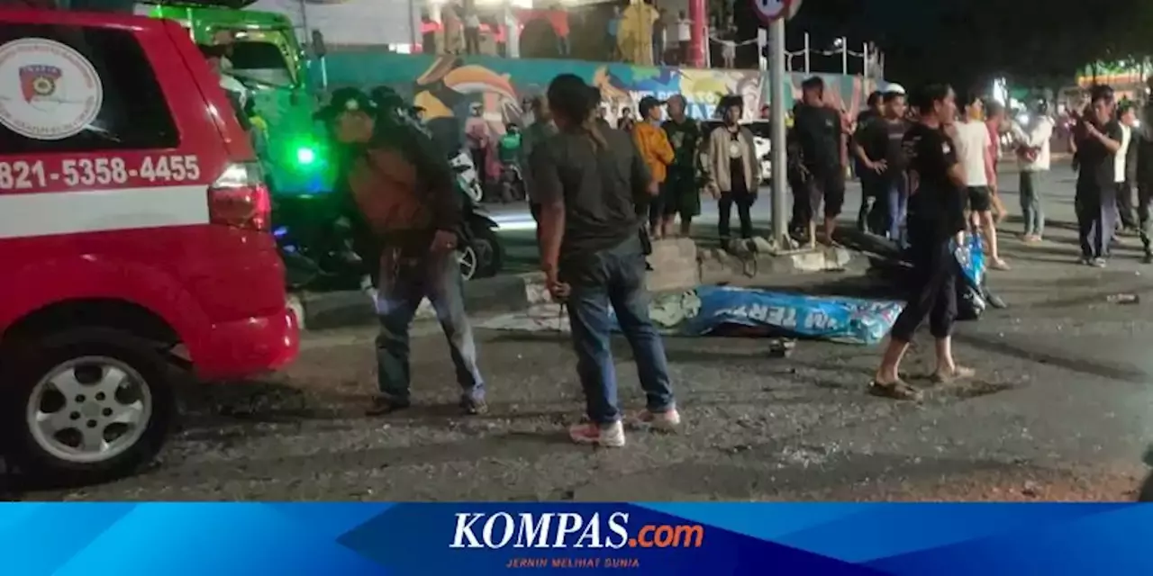 Kronologi Kecelakaan Maut Di Turunan Muara Rapak Balikpapan, Truk ...