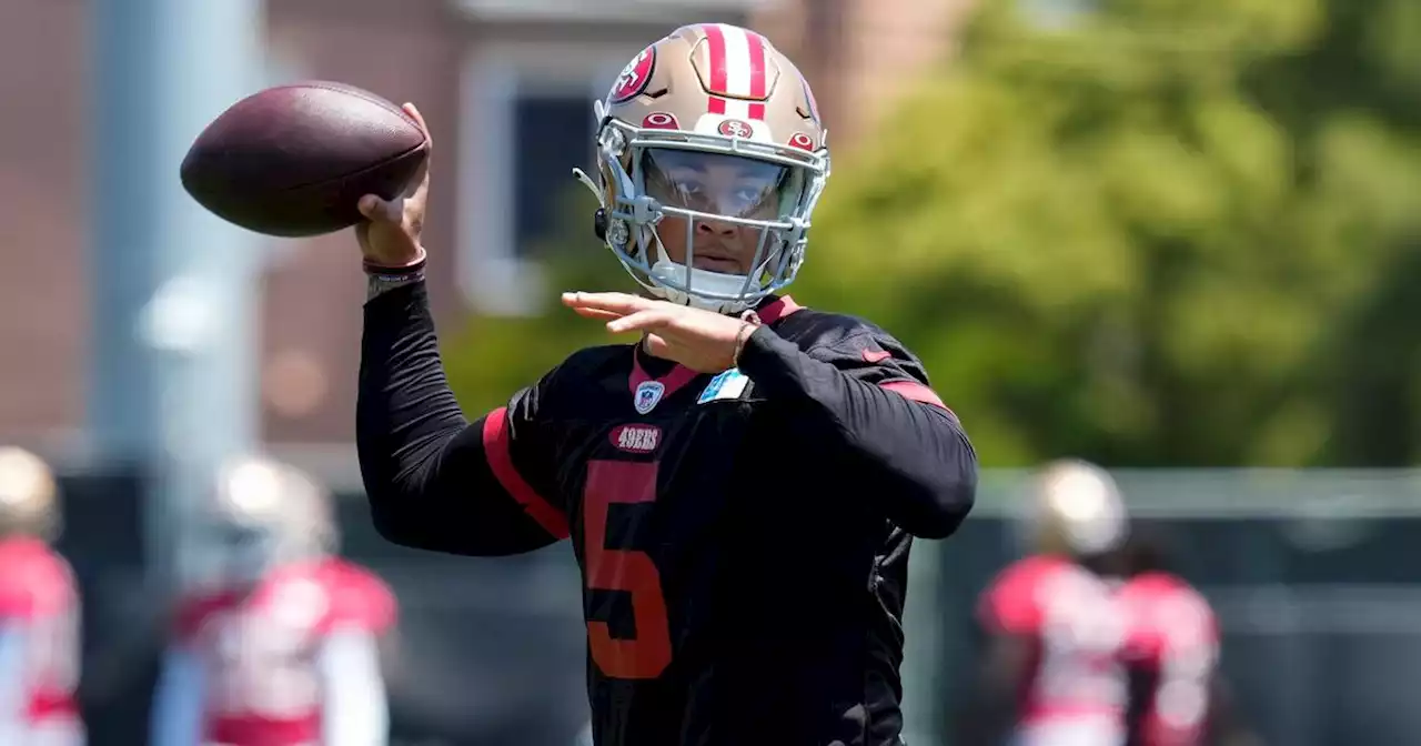 49ers QB Trey Lance happy in San Francisco despite uncertain status