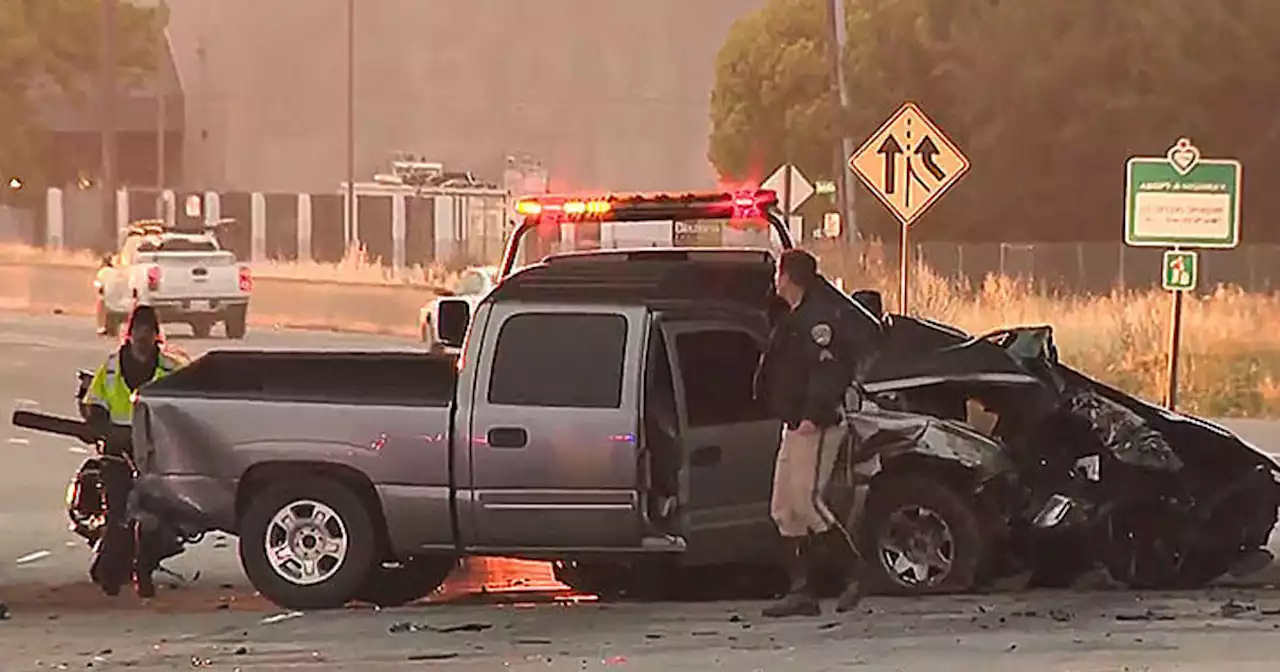 Speeding vehicle triggers deadly chain reaction crash on I-580 in Livermore