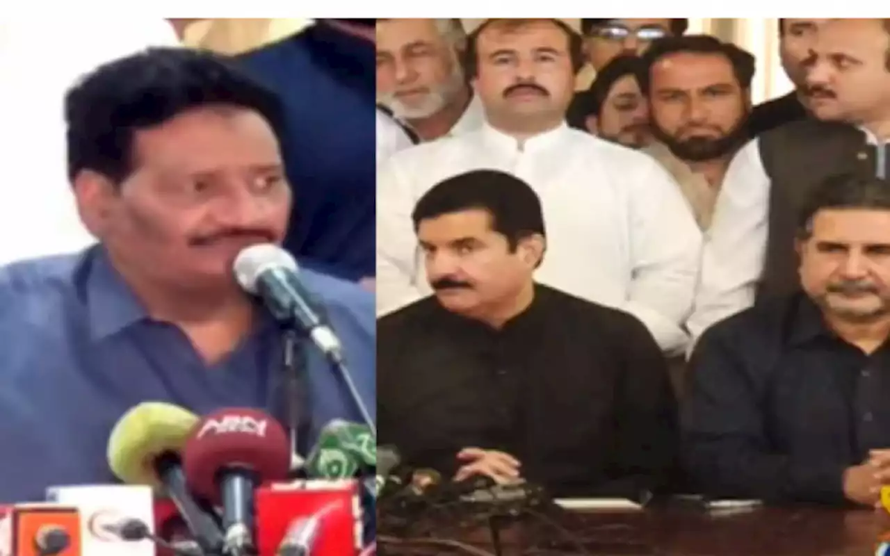 تحریک انصاف کے ایک اور سابق ایم این اے اور ایم پی اے کا پارٹی چھوڑنے کا اعلان