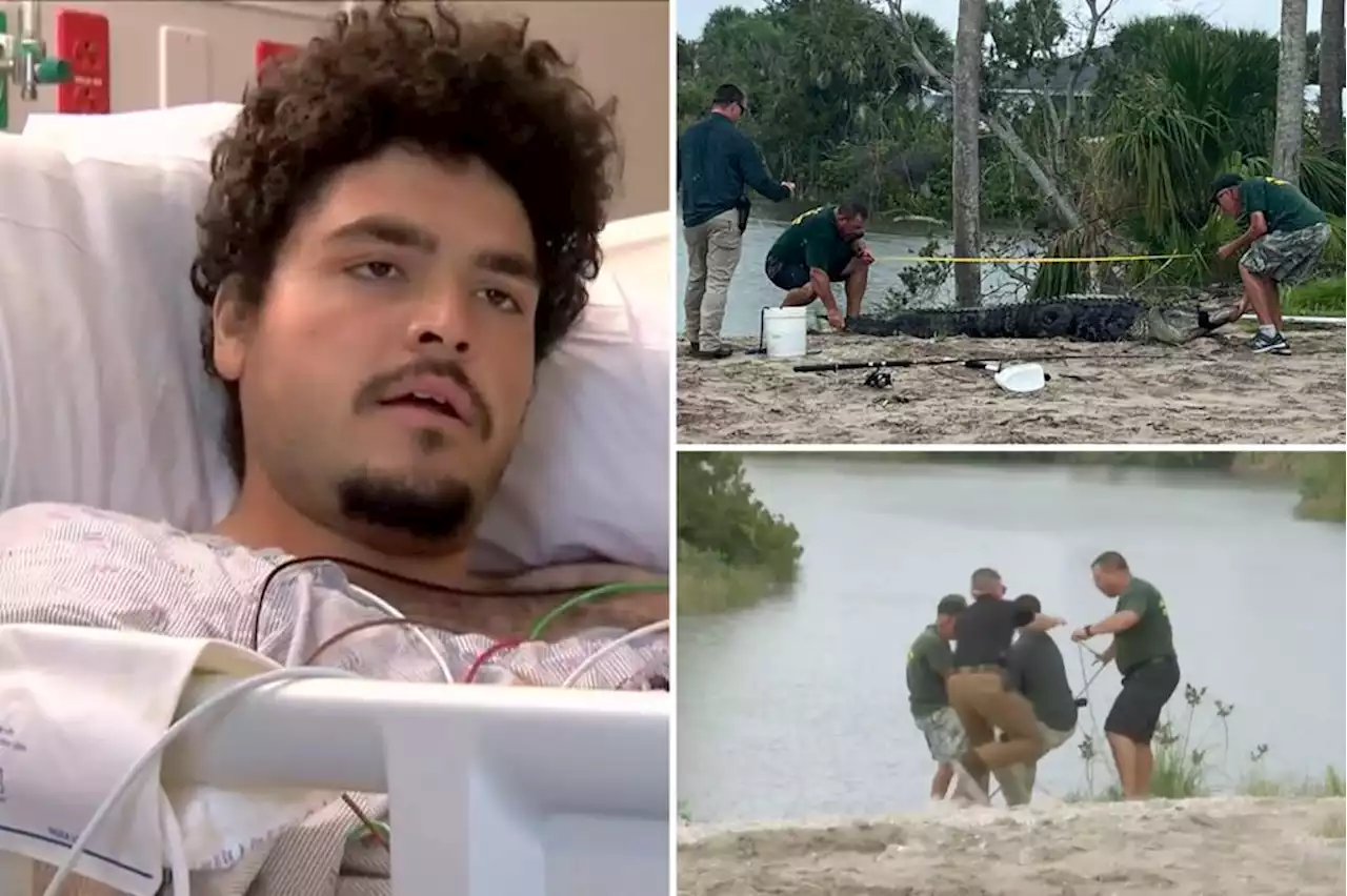 Florida man Jordan Rivera, whose arm was ripped off by 10-foot gator, was peeing in pond because bar line was too long