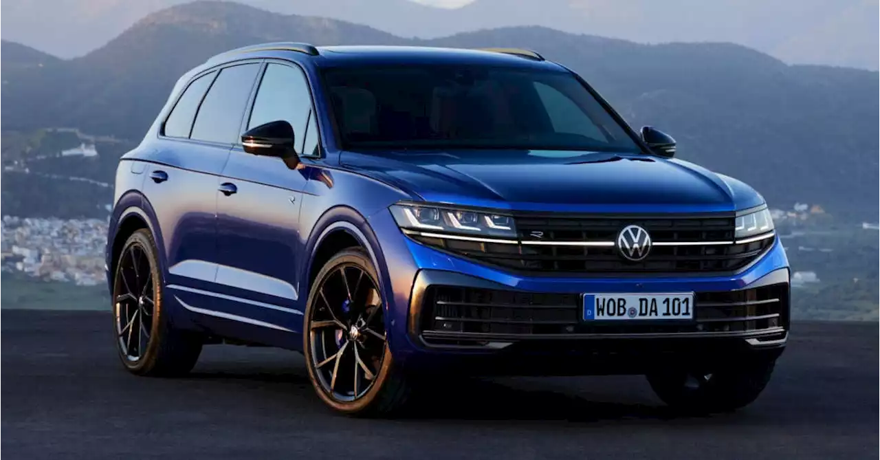 2023 Volkswagen Touareg facelift - new IQ.Light HD LED headlamps, illuminated rear logo, 3.0L V6 engines - paultan.org