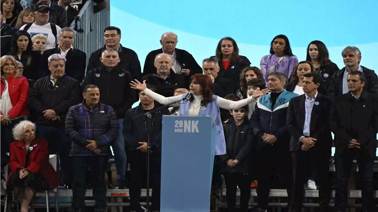 Las definiciones clave de Cristina Kirchner en el acto por los 20 años del kirchnerismo