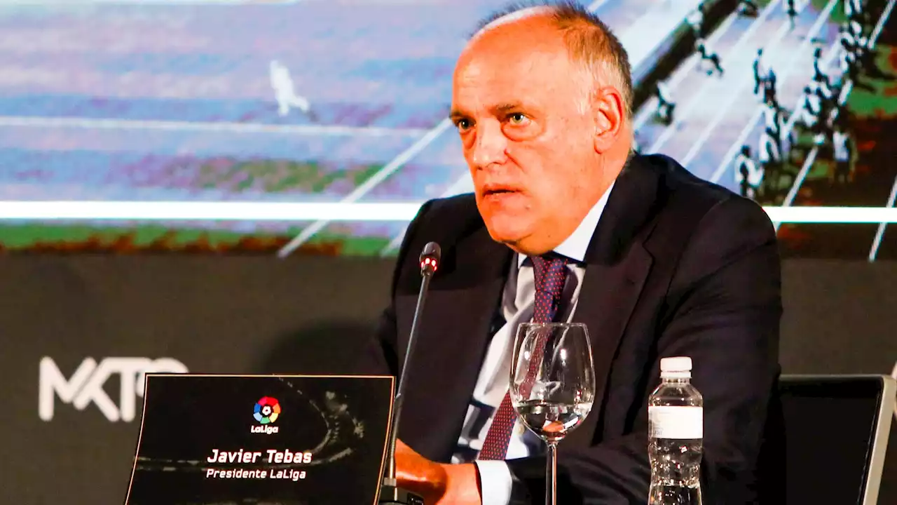 Liga: Tebas compare les insultes racistes visant Vinicius... aux attaques contre Messi et Ronaldo