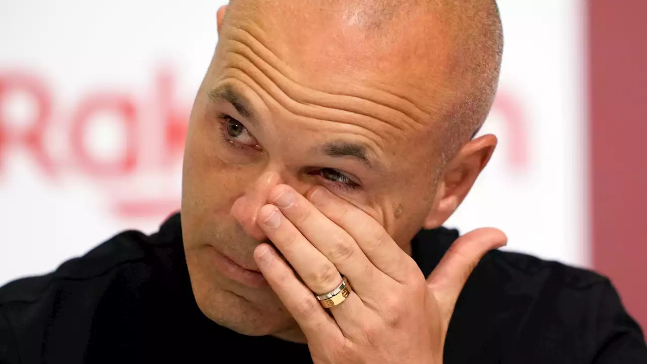 Iniesta se despide del Vissel Kobe, pero quiere seguir jugando al fútbol