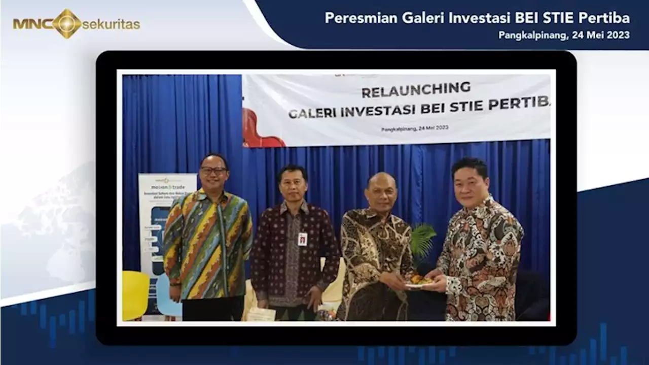 MNC Sekuritas Resmikan Galeri Investasi BEI STIE Pertiba Pangkalpinang