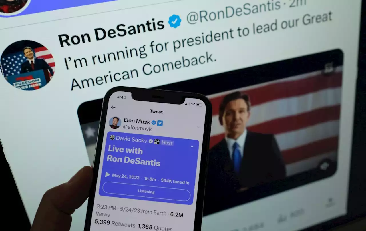 Verspätung und Tech-Probleme – Ron DeSantis’ Wahlkampfstart auf Twitter wird zum Desaster