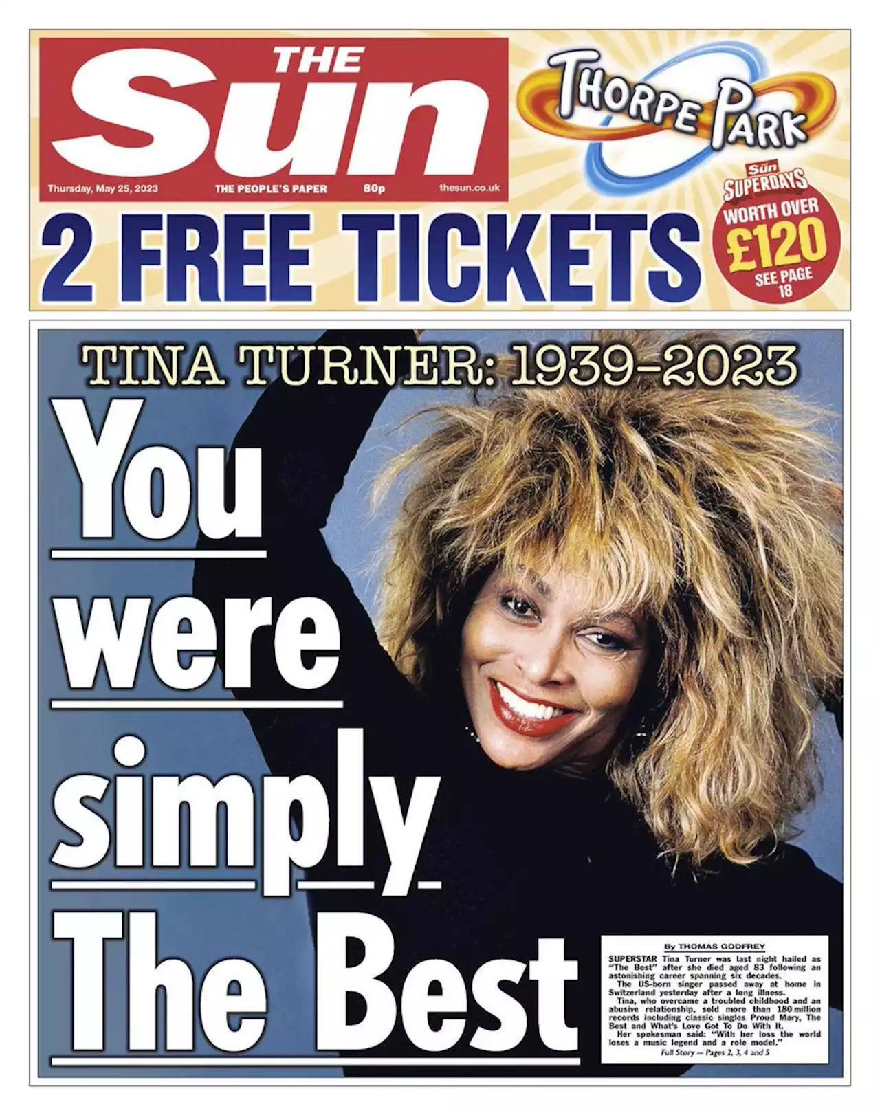 Queen of rock 'n' roll Tina Turner dies as tributes pour in for music legend