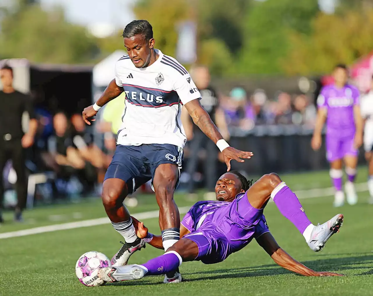 Whitecaps top Pacific FC in cup game overshadowed by injury