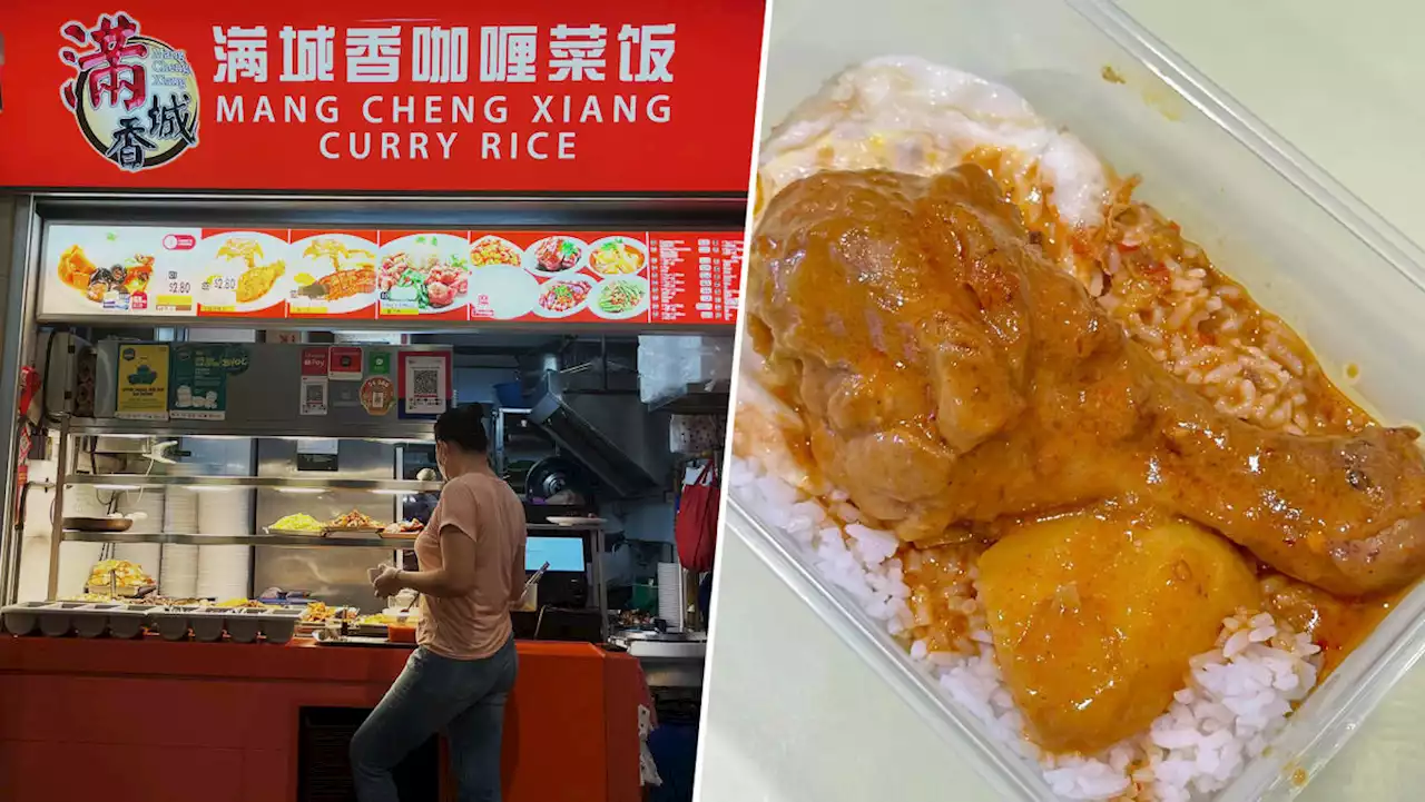 Where to get comforting, hearty chicken curry rice for S$2.80 or less