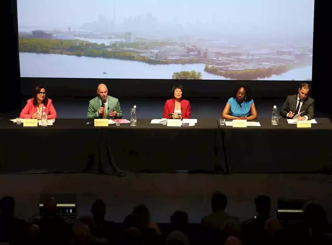 At the mayoral debate on the arts, candidates cast themselves as defenders of a struggling sector