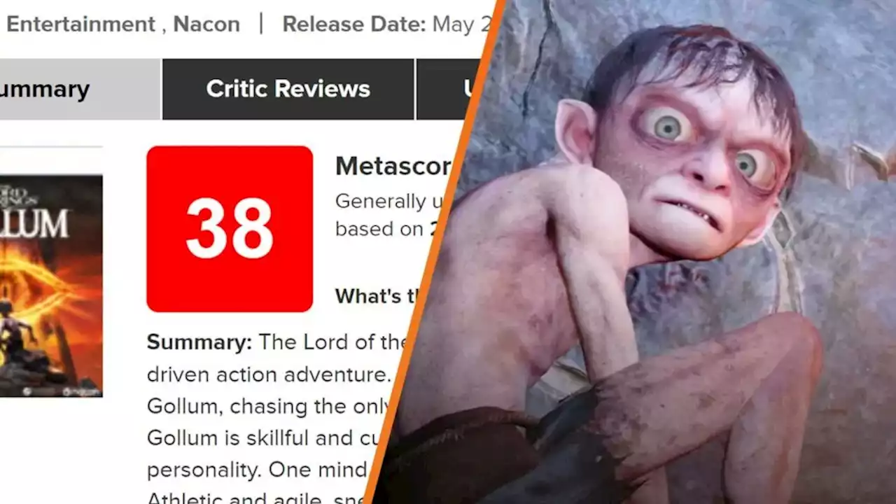 The Lord of the Rings: Gollum is the worst reviewed game of 2023 | VGC