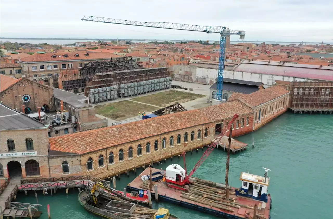 Peek inside The Langham Venice as it takes shape on Murano island