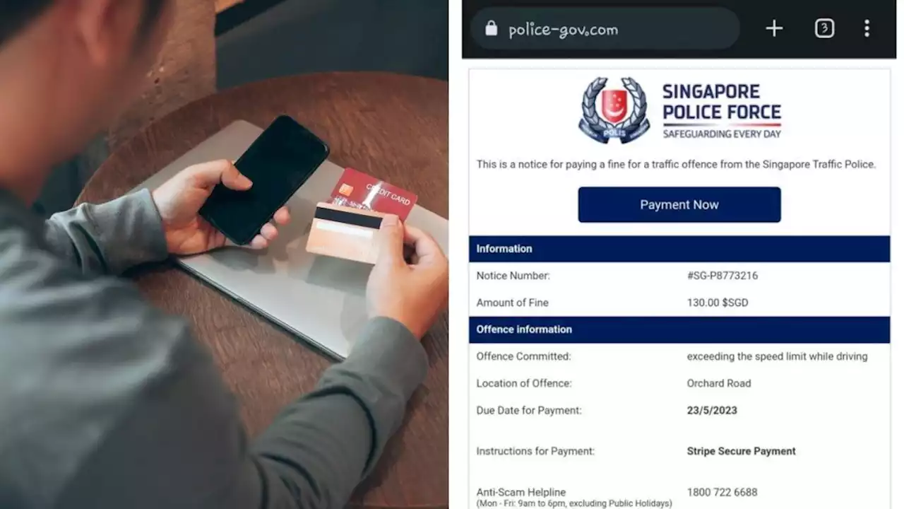 New phishing scam alert: fraudulent traffic police website targets victims with fake fines