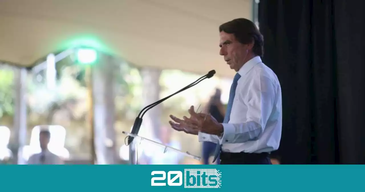 Aznar alerta de los riesgos de la inteligencia artificial y teme 'un mundo dominado por máquinas'