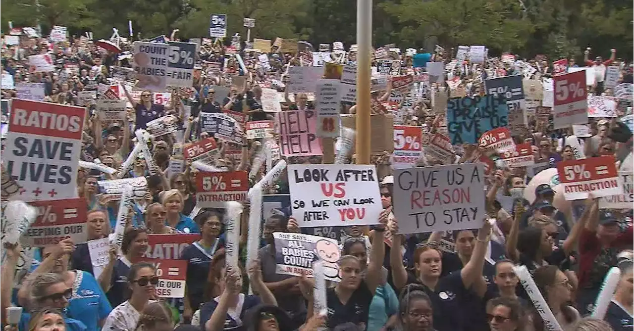 WA nurses union keeps fighting for wage increase despite historic $350k fine