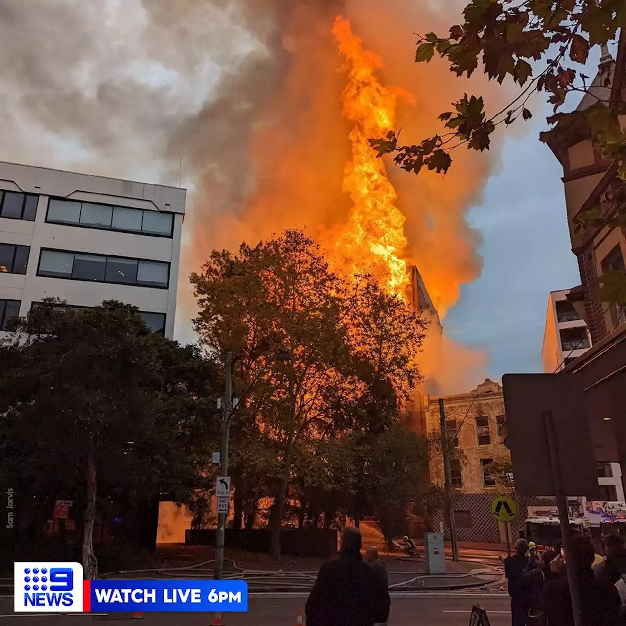 Images reveal destruction in Sydney blaze