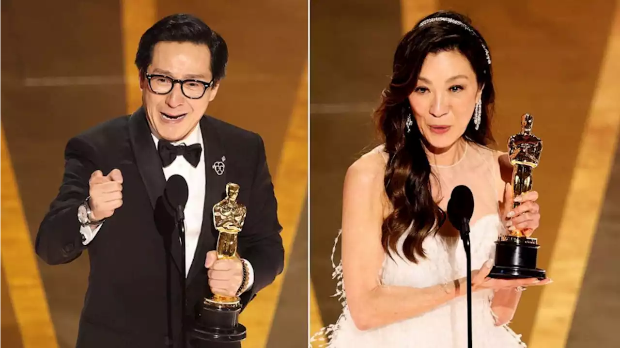 Michelle Yeoh, Ke Huy Quan reflect on their paths to Hollywood success