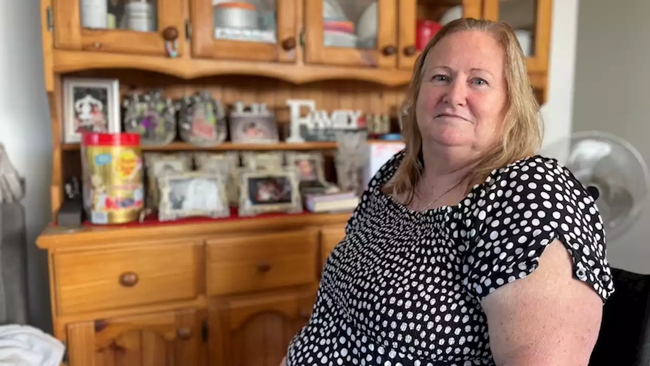 Tracey's grandkids hold their breath outside her house to avoid 'rotten egg smell' coming from local dumps