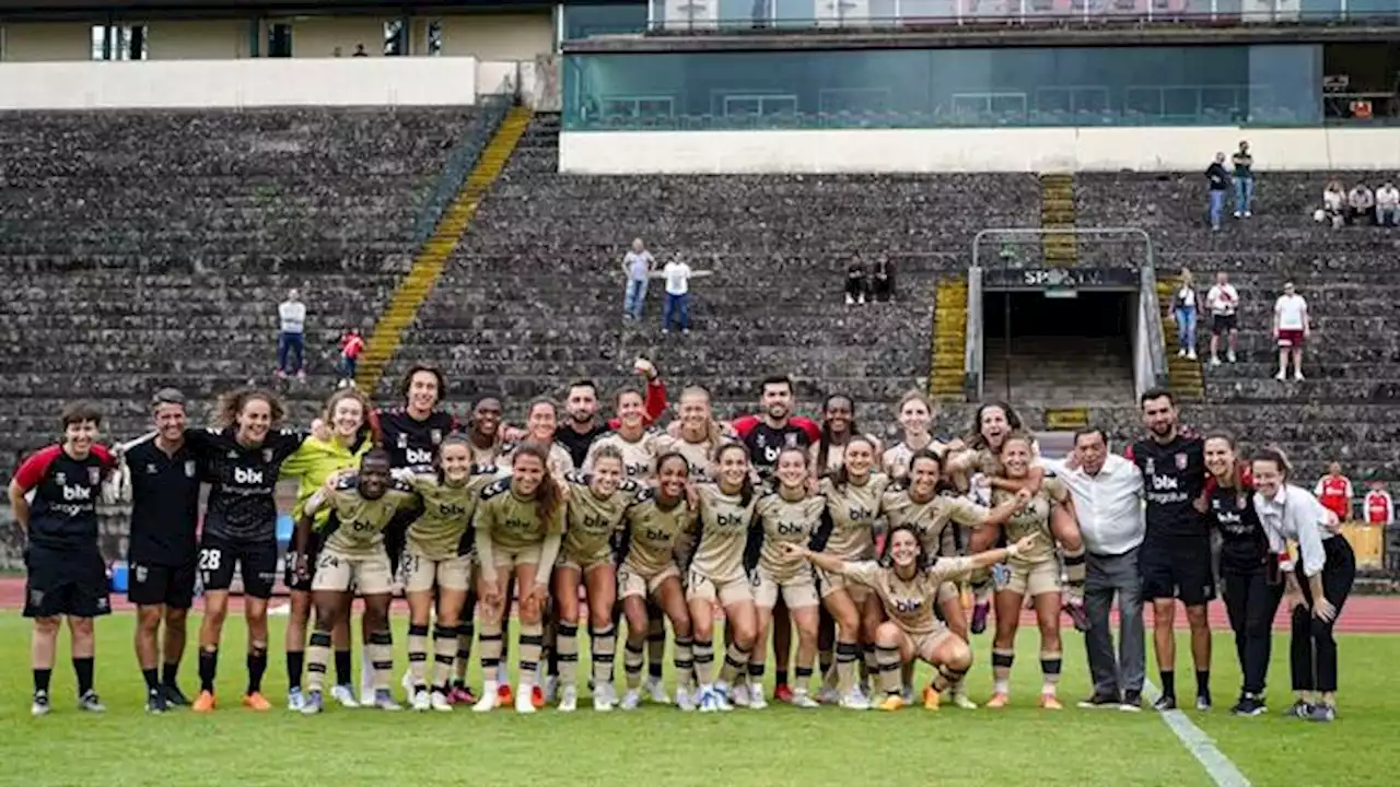 SC Braga espera grande equilíbrio para a final da Taça (Futebol Feminino)