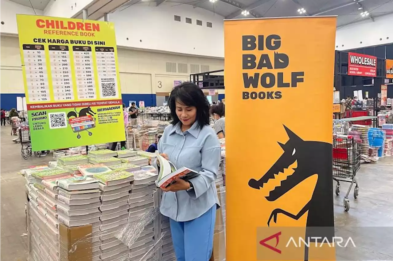 Pameran 'Big Bad Wolf Books' 2023 kembali digelar mulai hari ini